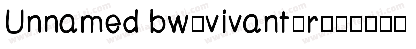 Unnamed bw-vivant-r字体转换